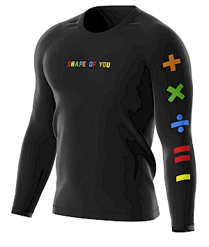 Childs Stage T-Shirts - Black Long Sleeved